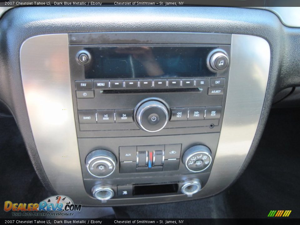 2007 Chevrolet Tahoe LS Dark Blue Metallic / Ebony Photo #8