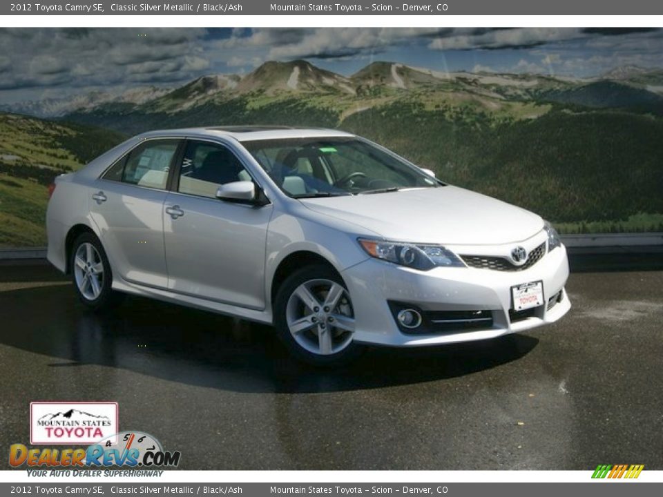 2012 toyota camry se classic silver #2