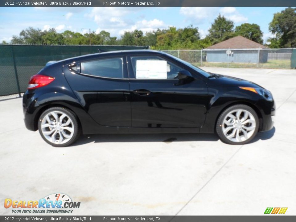 Ultra Black 2012 Hyundai Veloster  Photo #2