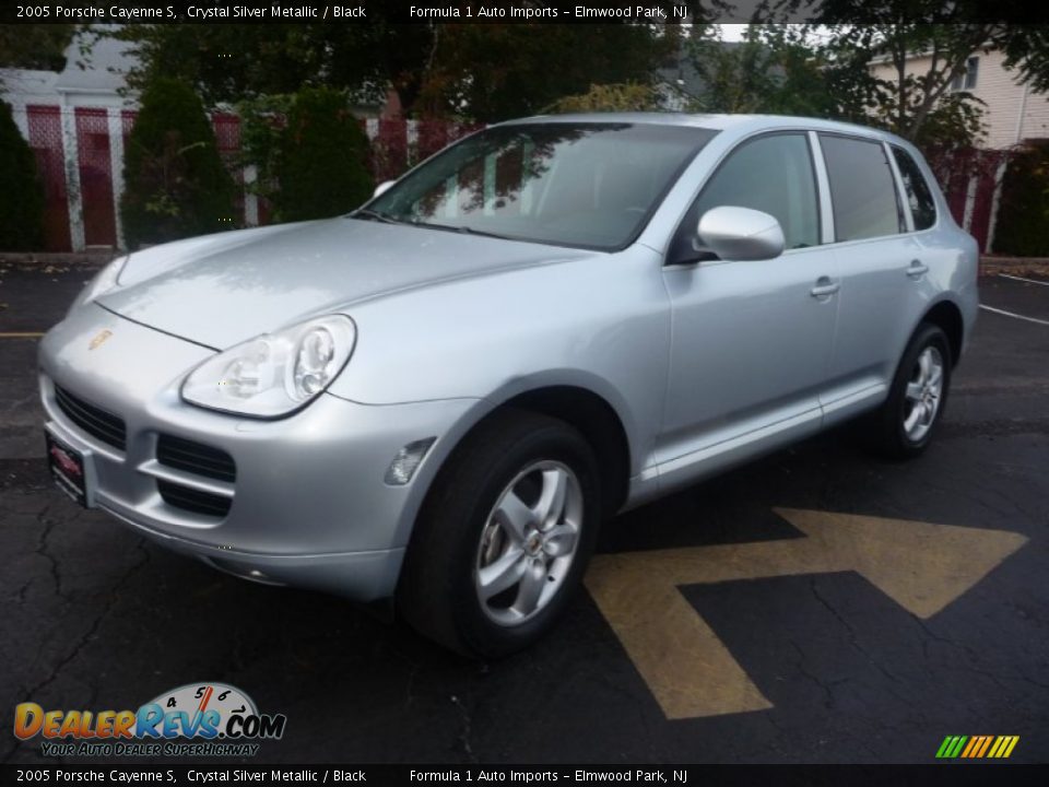 Crystal Silver Metallic 2005 Porsche Cayenne S Photo #2