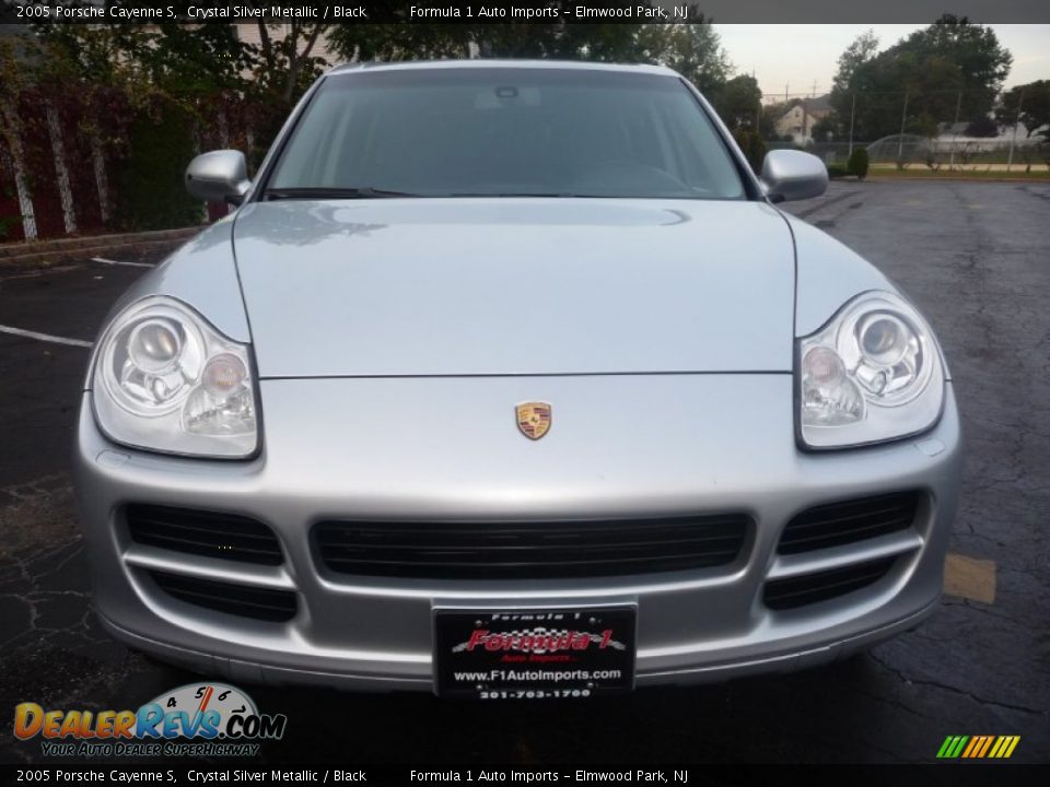 2005 Porsche Cayenne S Crystal Silver Metallic / Black Photo #8