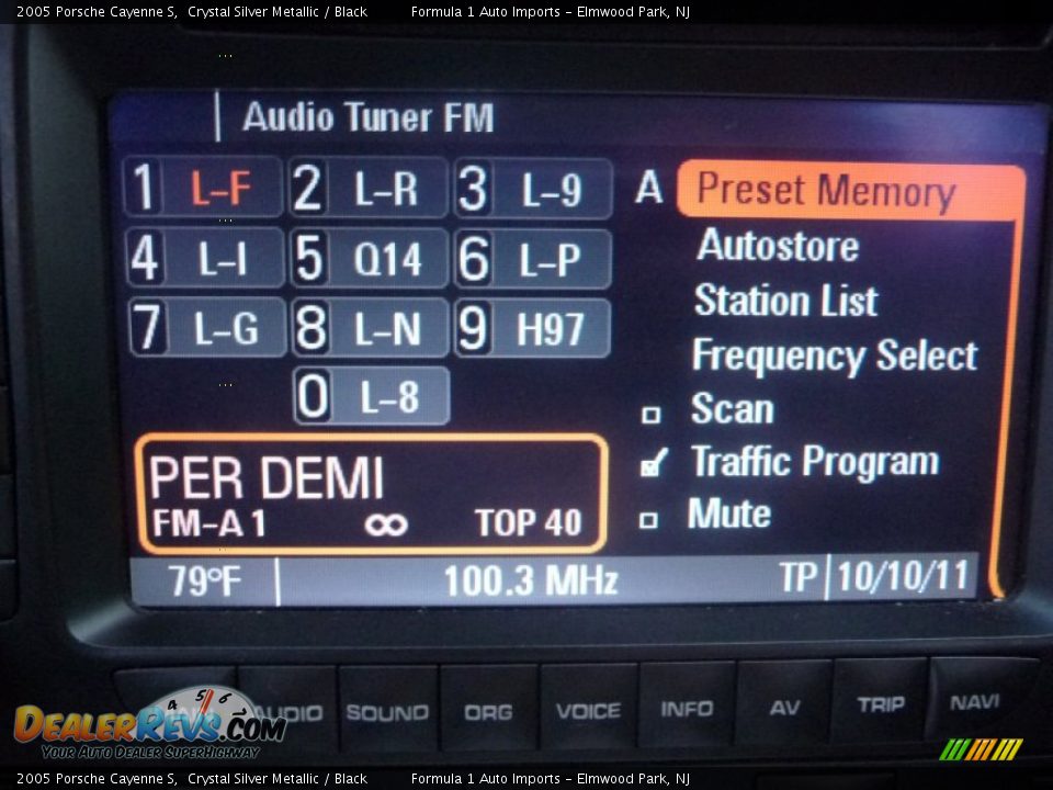 2005 Porsche Cayenne S Crystal Silver Metallic / Black Photo #18