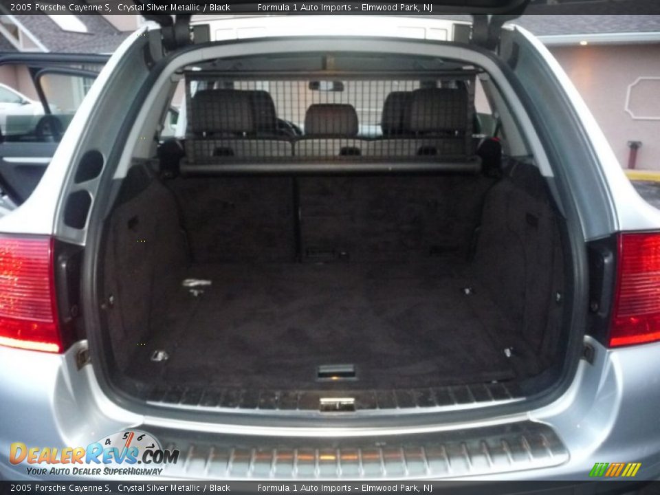 2005 Porsche Cayenne S Crystal Silver Metallic / Black Photo #27