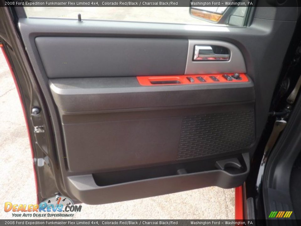 Door Panel of 2008 Ford Expedition Funkmaster Flex Limited 4x4 Photo #15