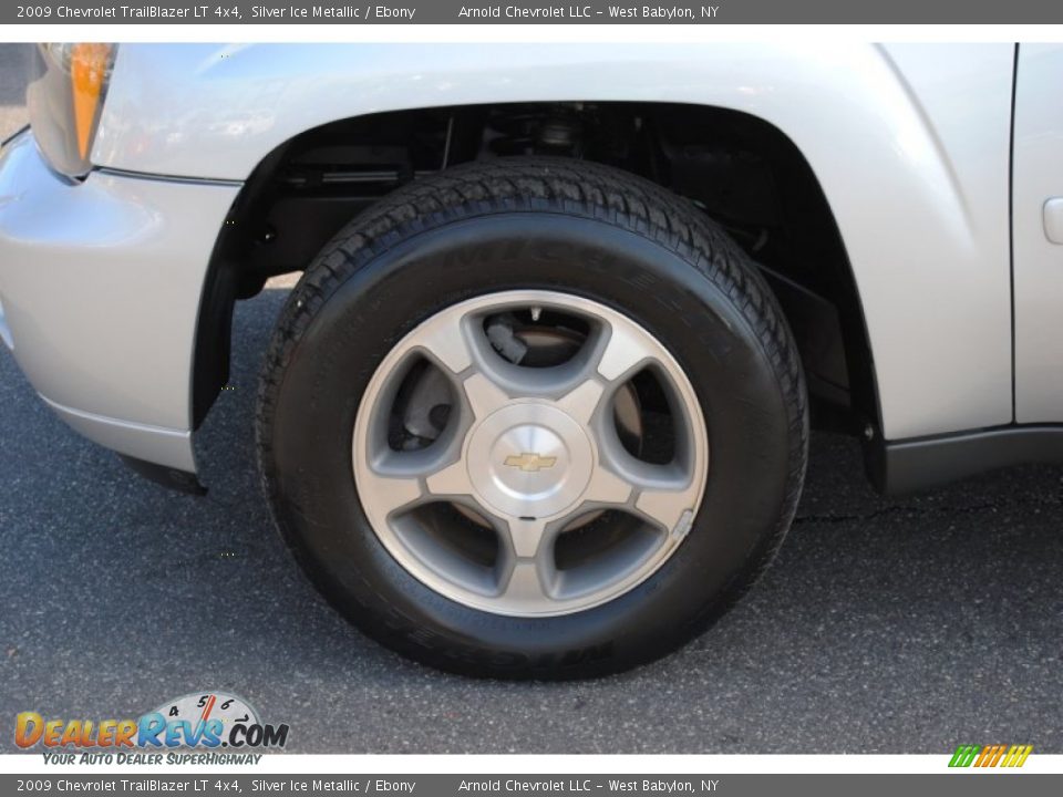 2009 Chevrolet TrailBlazer LT 4x4 Silver Ice Metallic / Ebony Photo #8