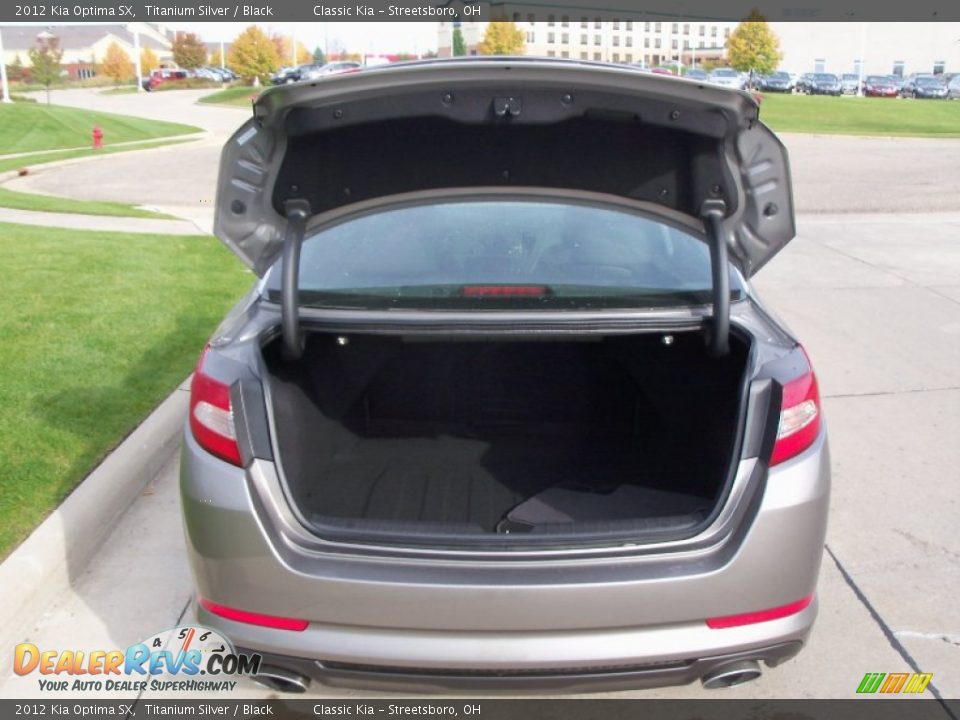 2012 Kia Optima SX Titanium Silver / Black Photo #7