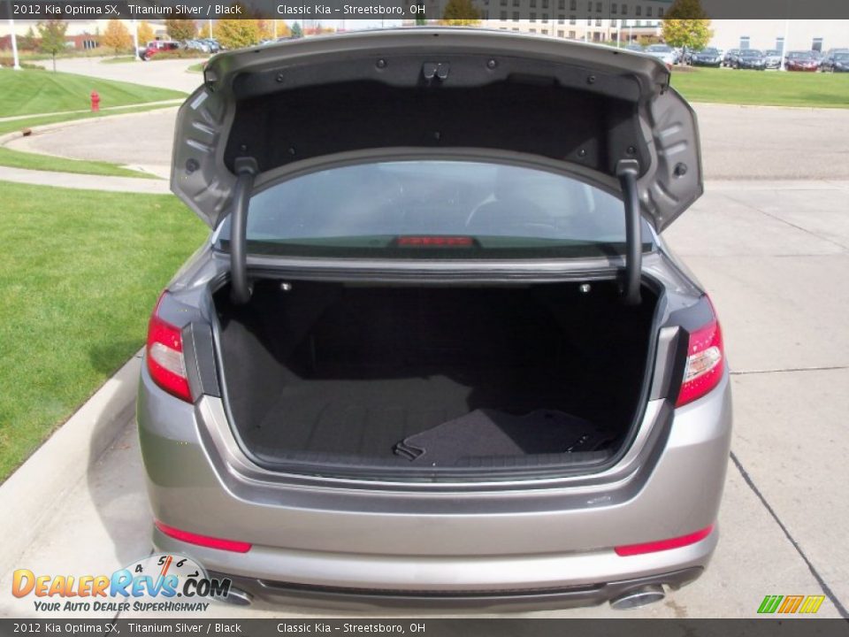 2012 Kia Optima SX Titanium Silver / Black Photo #7