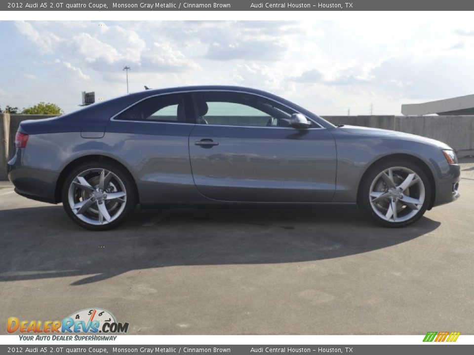 Monsoon Gray Metallic 2012 Audi A5 2.0T quattro Coupe Photo #10