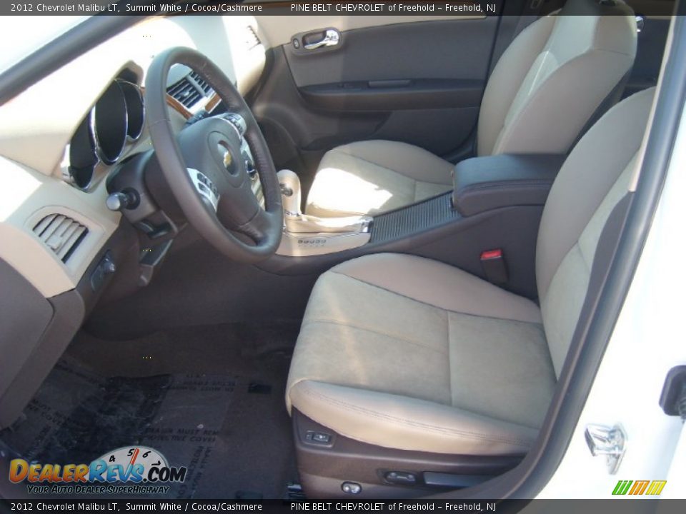 Cocoa Cashmere Interior 2012 Chevrolet Malibu Lt Photo 2