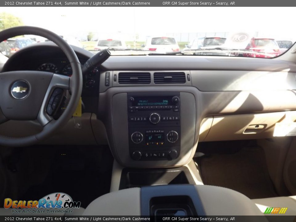2012 Chevrolet Tahoe Z71 4x4 Summit White / Light Cashmere/Dark Cashmere Photo #10