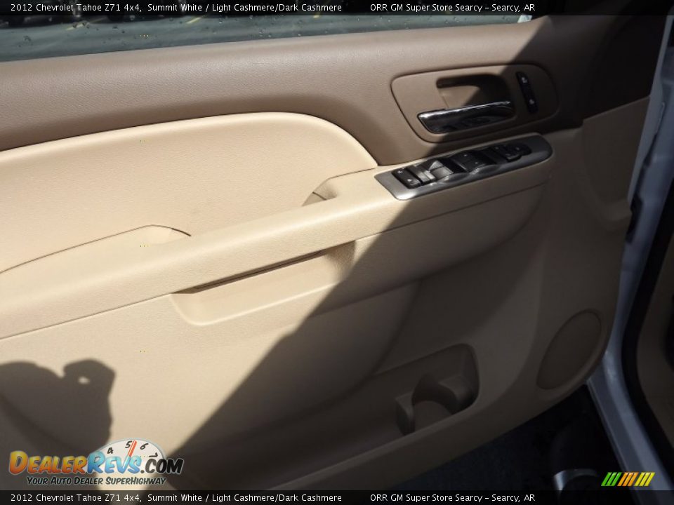 2012 Chevrolet Tahoe Z71 4x4 Summit White / Light Cashmere/Dark Cashmere Photo #12