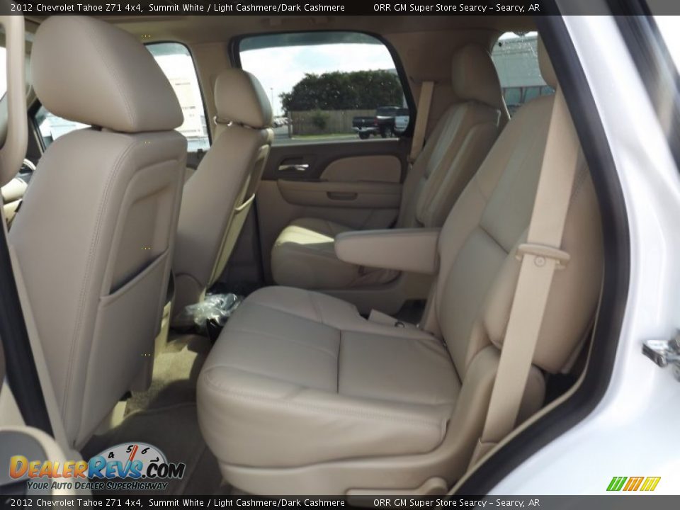 2012 Chevrolet Tahoe Z71 4x4 Summit White / Light Cashmere/Dark Cashmere Photo #14