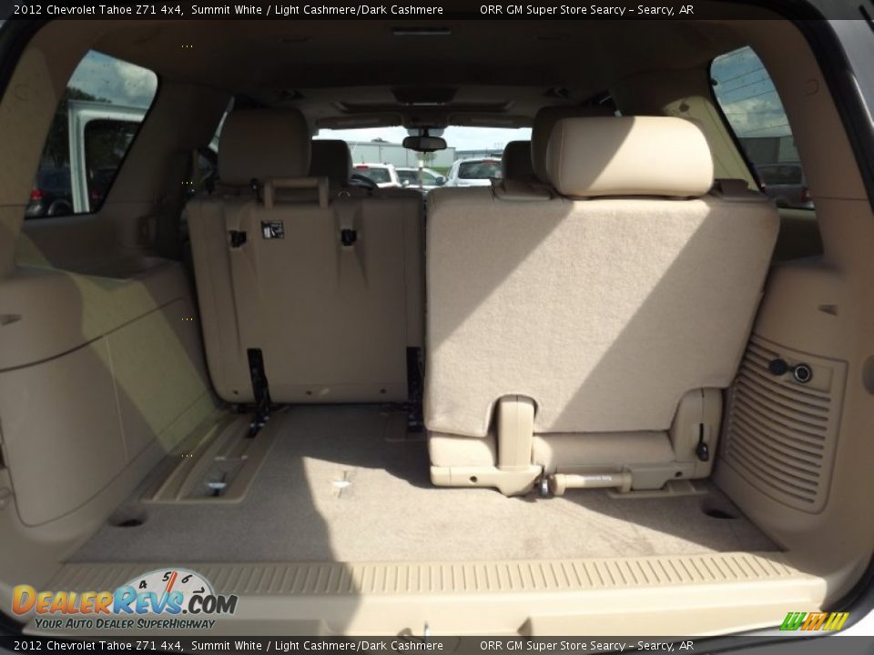 2012 Chevrolet Tahoe Z71 4x4 Summit White / Light Cashmere/Dark Cashmere Photo #16