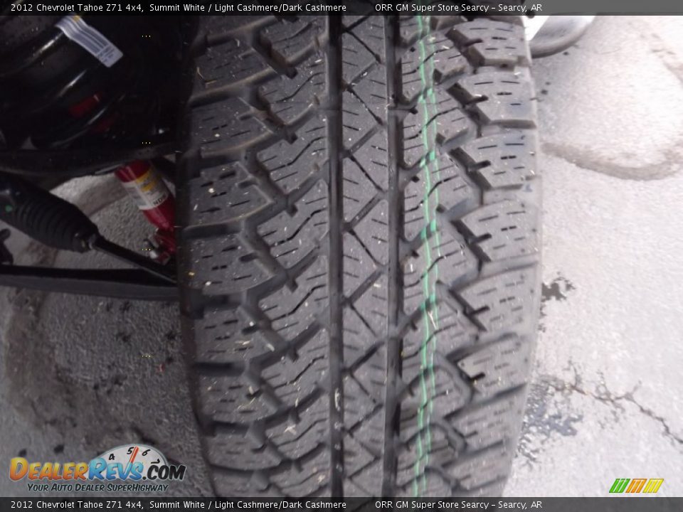 2012 Chevrolet Tahoe Z71 4x4 Summit White / Light Cashmere/Dark Cashmere Photo #18