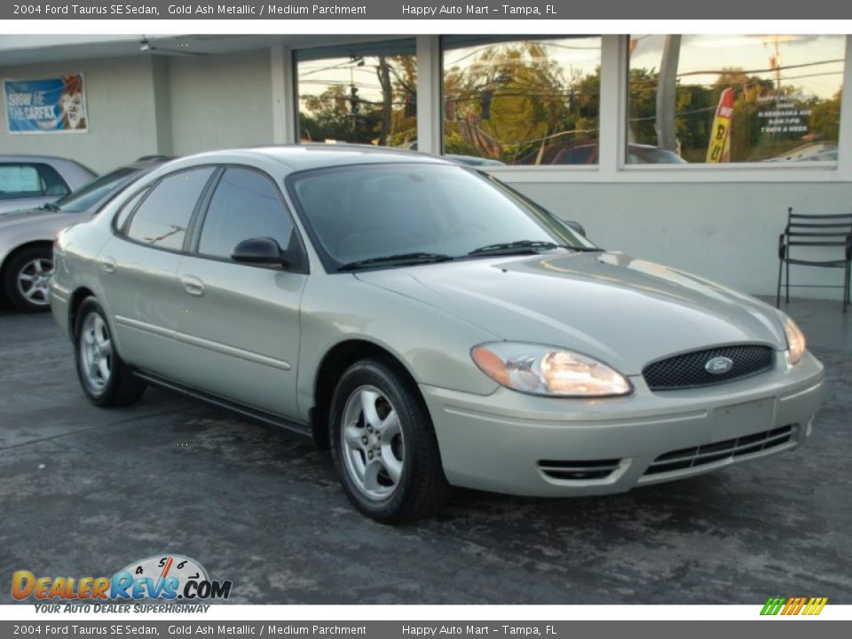 2004 Ford Taurus SE Sedan Gold Ash Metallic / Medium Parchment Photo #1