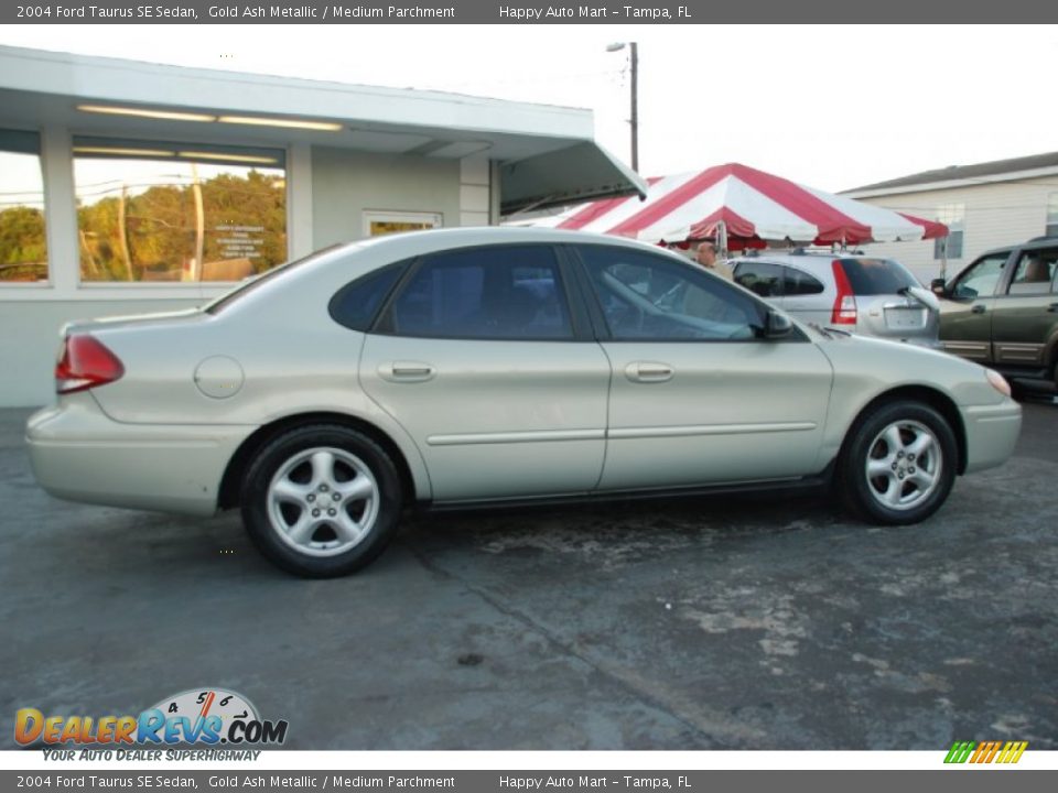 2004 Ford Taurus SE Sedan Gold Ash Metallic / Medium Parchment Photo #3