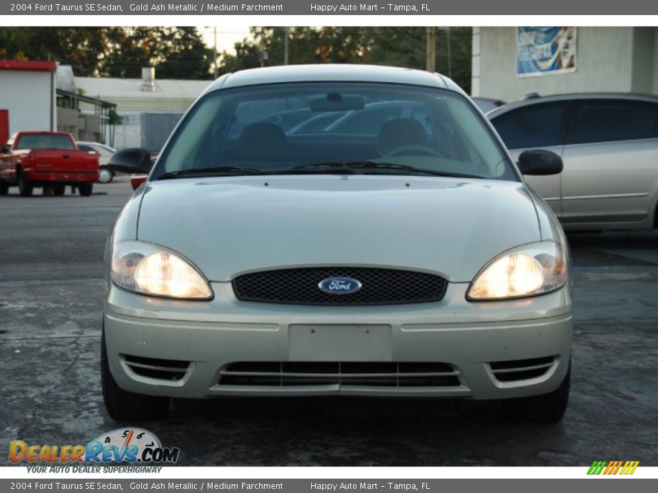 2004 Ford Taurus SE Sedan Gold Ash Metallic / Medium Parchment Photo #6