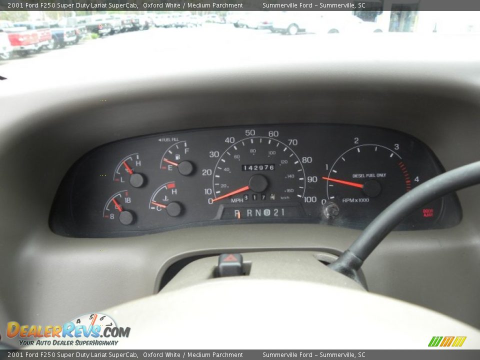 2001 Ford F250 Super Duty Lariat SuperCab Gauges Photo #22