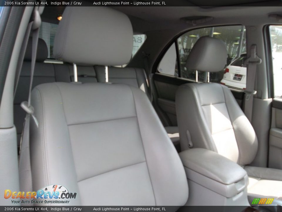 2006 Kia Sorento LX 4x4 Indigo Blue / Gray Photo #21