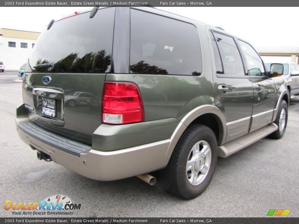 2003 Ford Expedition Eddie Bauer Estate Green Metallic / Medium Parchment Photo #3