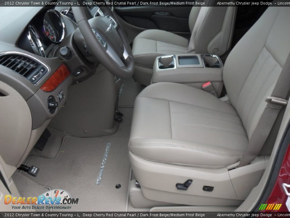 Dark Frost Beige/Medium Frost Beige Interior - 2012 Chrysler Town & Country Touring - L Photo #7