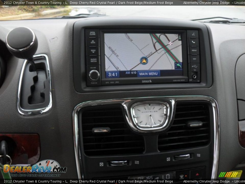 Navigation of 2012 Chrysler Town & Country Touring - L Photo #11