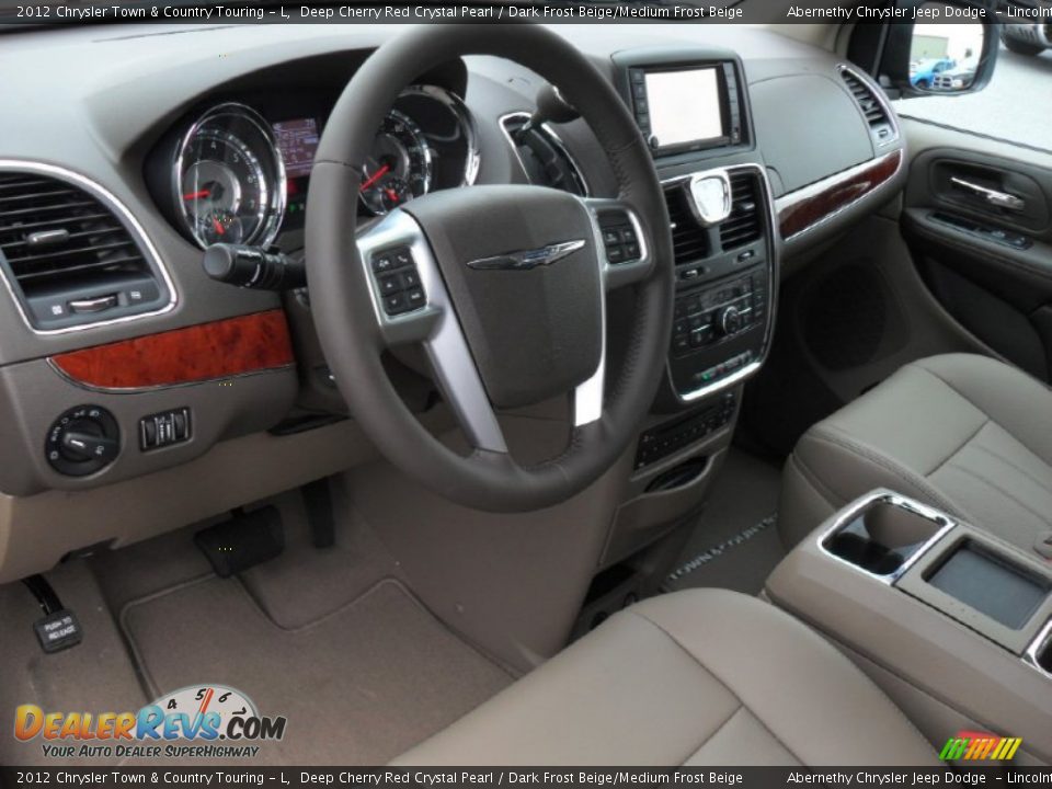 Dark Frost Beige/Medium Frost Beige Interior - 2012 Chrysler Town & Country Touring - L Photo #27