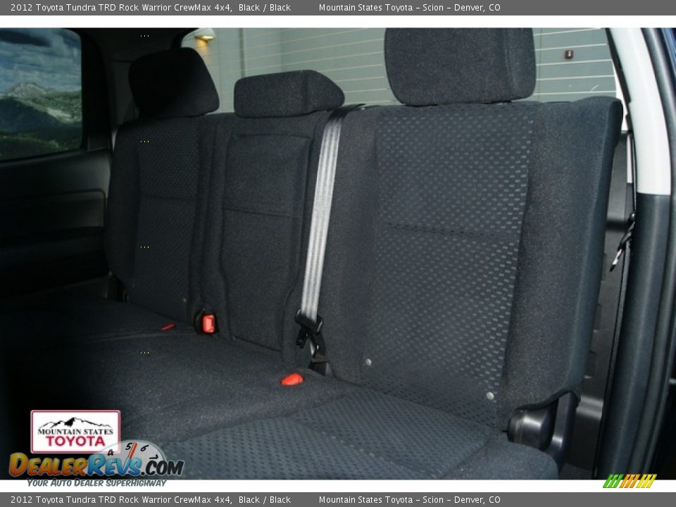 2012 Toyota Tundra TRD Rock Warrior CrewMax 4x4 Black / Black Photo #9