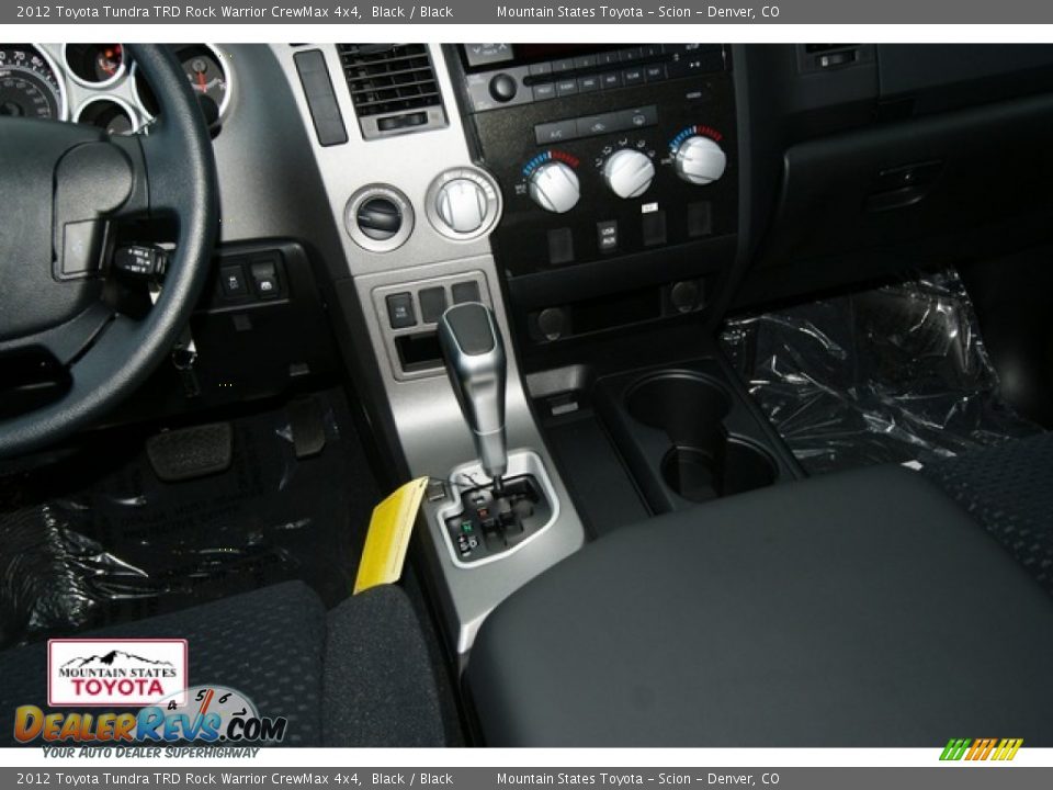 2012 Toyota Tundra TRD Rock Warrior CrewMax 4x4 Black / Black Photo #13