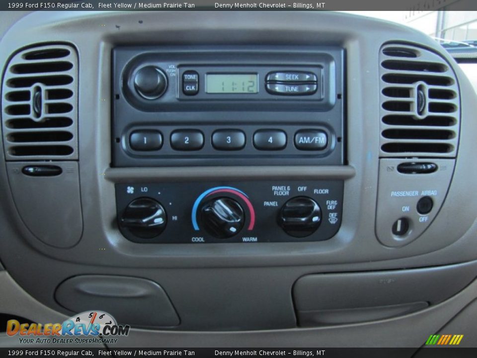 Audio System of 1999 Ford F150 Regular Cab Photo #8