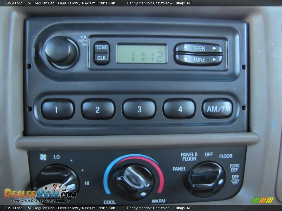 Audio System of 1999 Ford F150 Regular Cab Photo #9