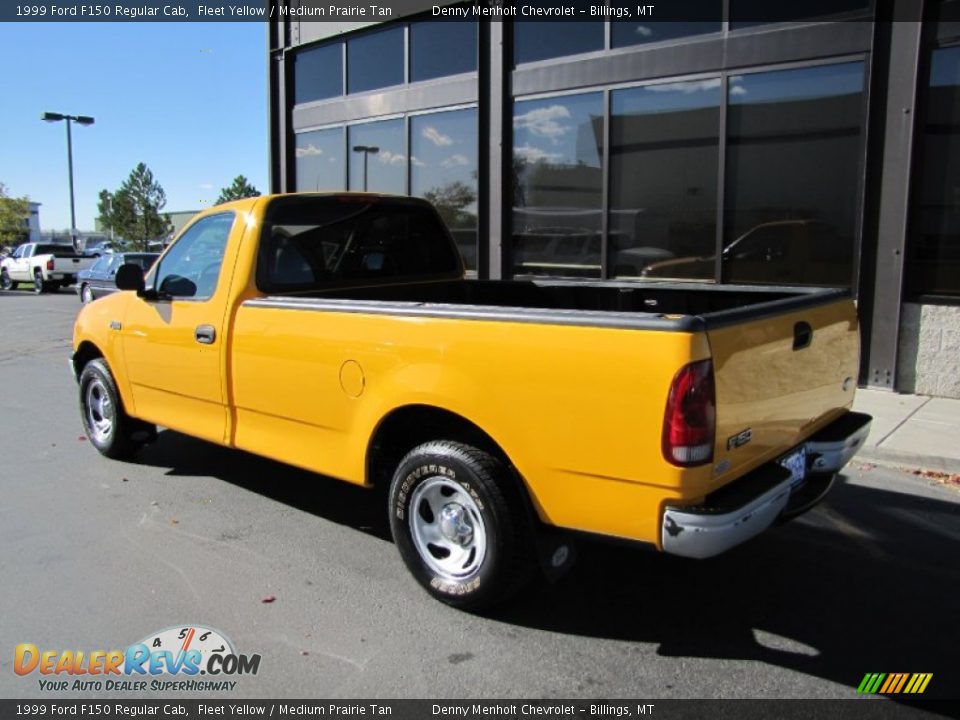 Fleet Yellow 1999 Ford F150 Regular Cab Photo #13