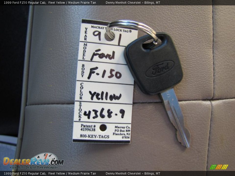 Keys of 1999 Ford F150 Regular Cab Photo #18