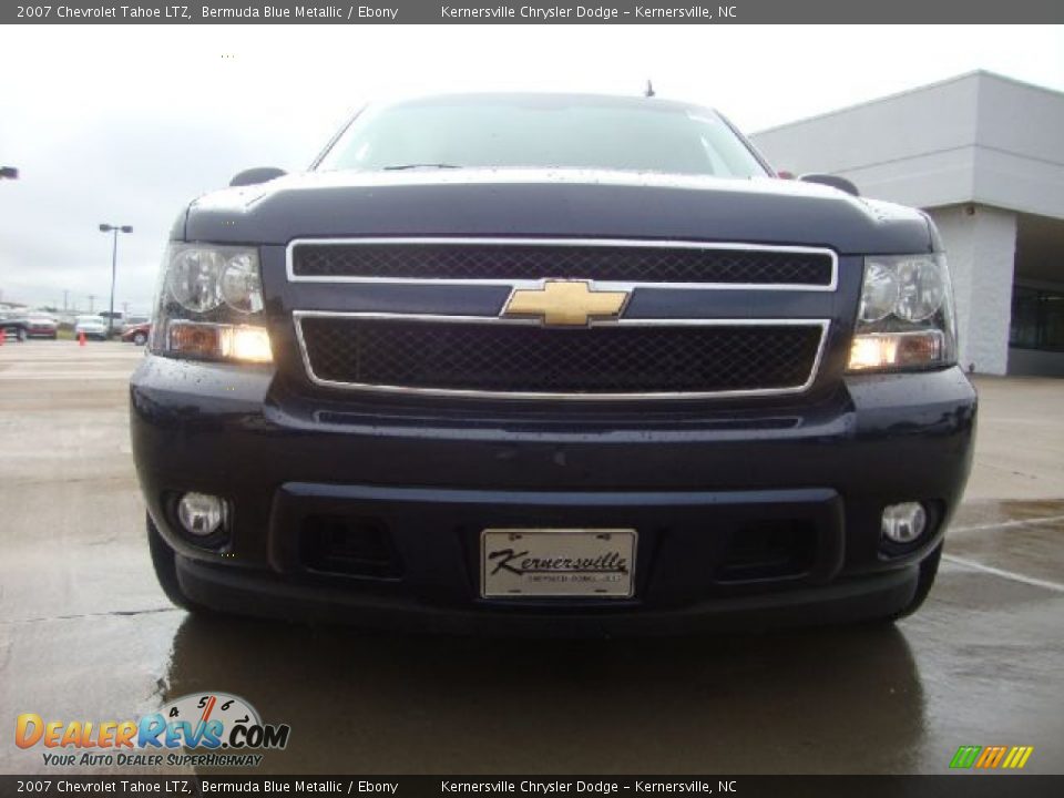 2007 Chevrolet Tahoe LTZ Bermuda Blue Metallic / Ebony Photo #8