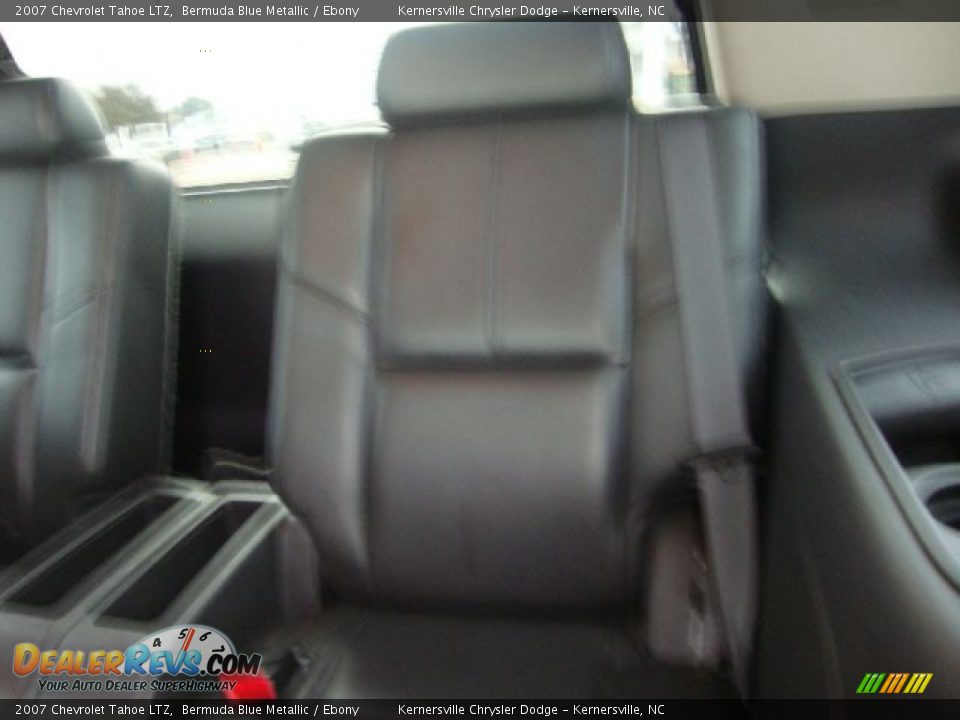 2007 Chevrolet Tahoe LTZ Bermuda Blue Metallic / Ebony Photo #13