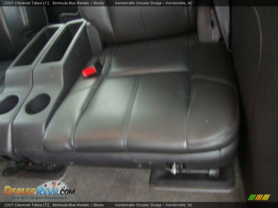 2007 Chevrolet Tahoe LTZ Bermuda Blue Metallic / Ebony Photo #14