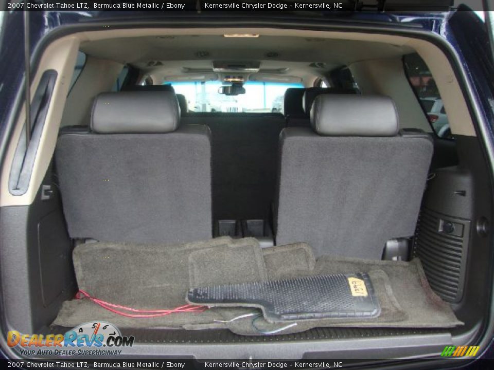 2007 Chevrolet Tahoe LTZ Bermuda Blue Metallic / Ebony Photo #15