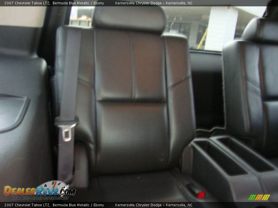 2007 Chevrolet Tahoe LTZ Bermuda Blue Metallic / Ebony Photo #16