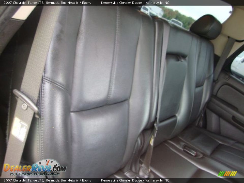 2007 Chevrolet Tahoe LTZ Bermuda Blue Metallic / Ebony Photo #18