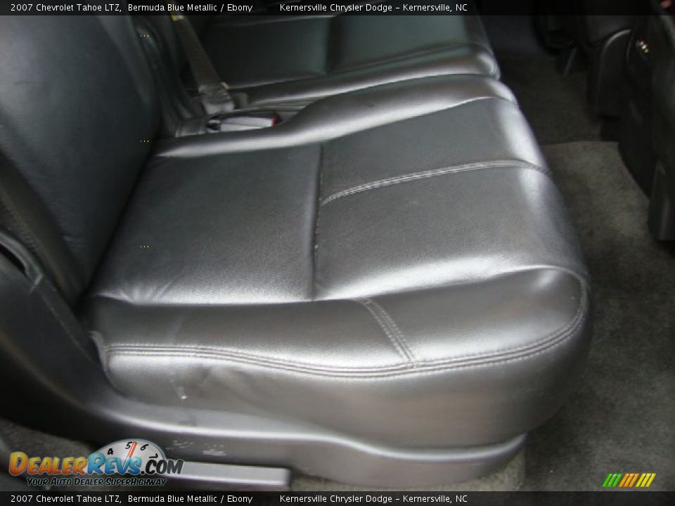 2007 Chevrolet Tahoe LTZ Bermuda Blue Metallic / Ebony Photo #19