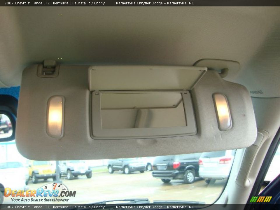 2007 Chevrolet Tahoe LTZ Bermuda Blue Metallic / Ebony Photo #22
