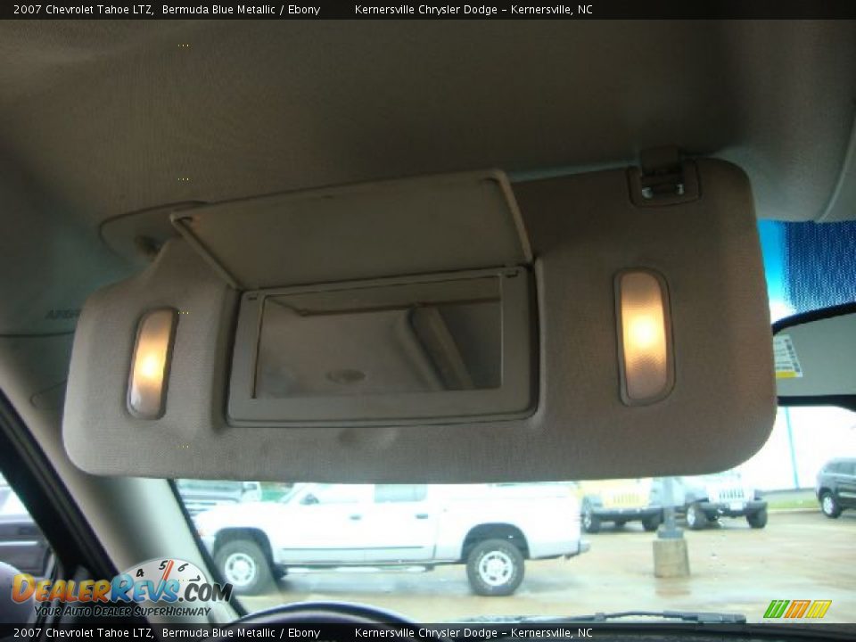 2007 Chevrolet Tahoe LTZ Bermuda Blue Metallic / Ebony Photo #23