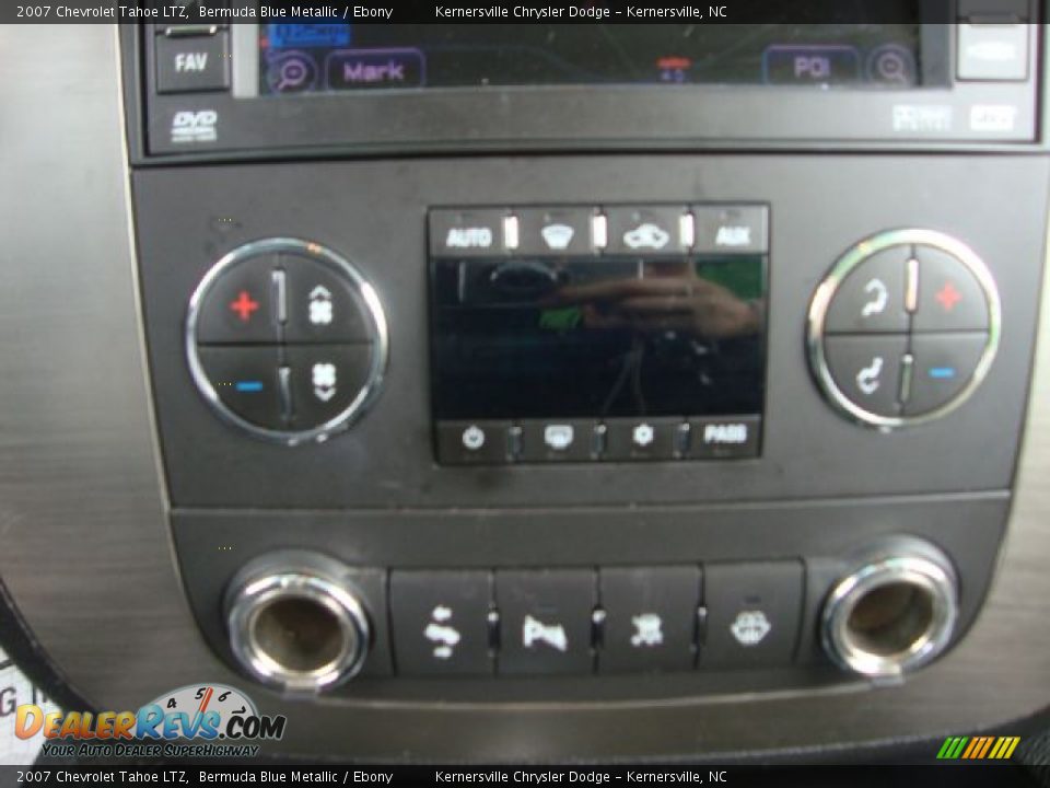 2007 Chevrolet Tahoe LTZ Bermuda Blue Metallic / Ebony Photo #26
