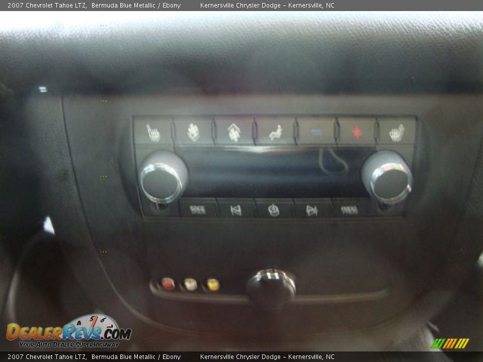 2007 Chevrolet Tahoe LTZ Bermuda Blue Metallic / Ebony Photo #35