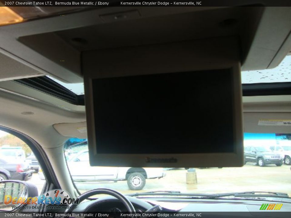 2007 Chevrolet Tahoe LTZ Bermuda Blue Metallic / Ebony Photo #36