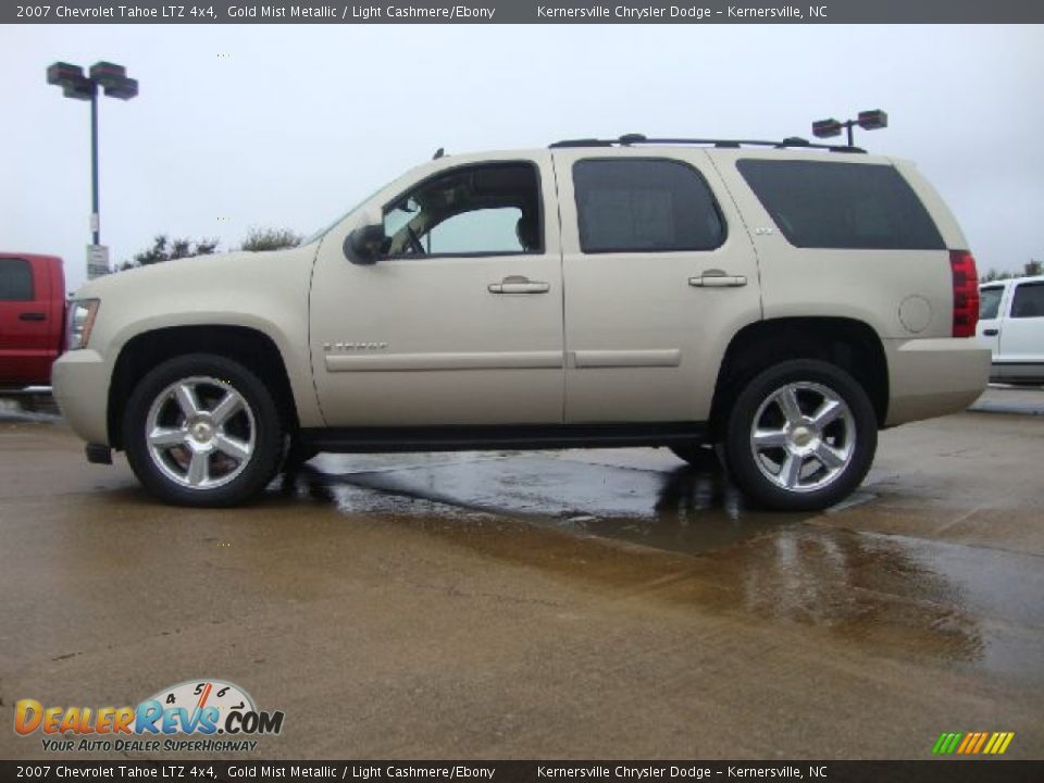 Gold Mist Metallic 2007 Chevrolet Tahoe LTZ 4x4 Photo #2