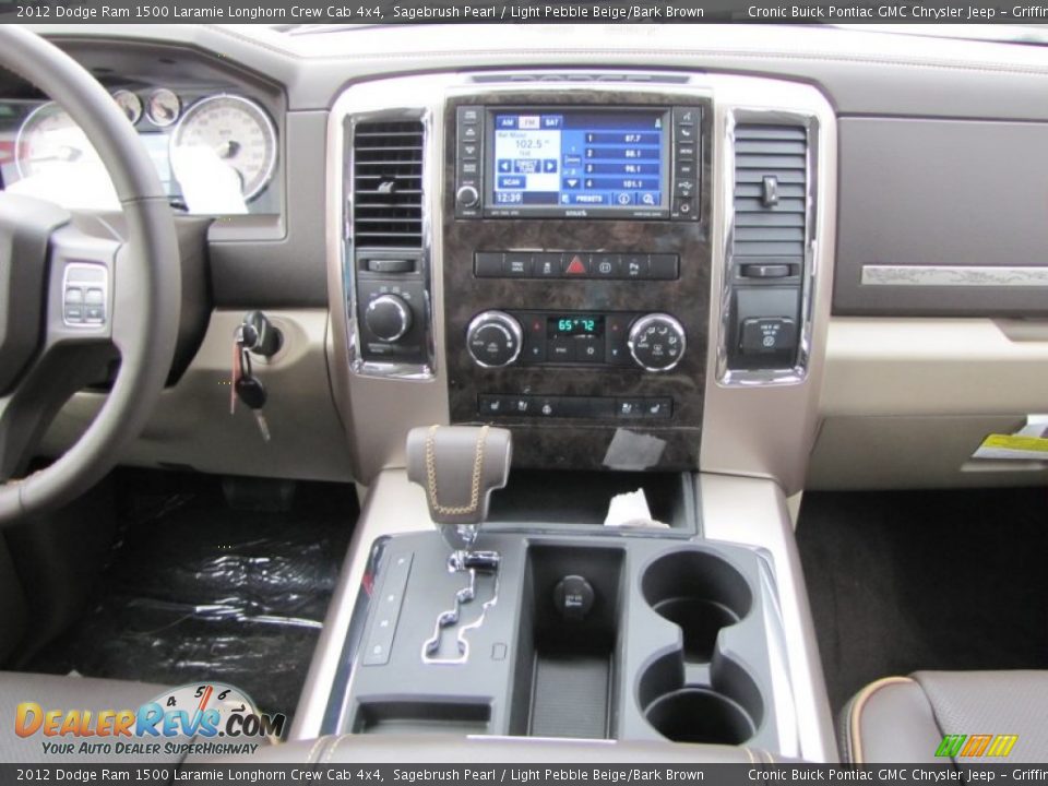 2012 Dodge Ram 1500 Laramie Longhorn Crew Cab 4x4 Sagebrush Pearl / Light Pebble Beige/Bark Brown Photo #15