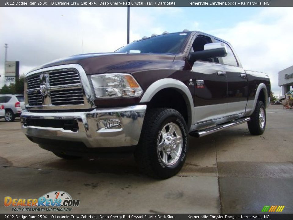 2012 Dodge Ram 2500 HD Laramie Crew Cab 4x4 Deep Cherry Red Crystal Pearl / Dark Slate Photo #1