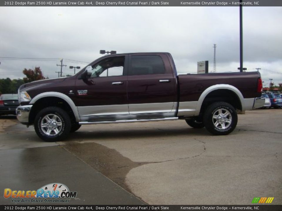 Deep Cherry Red Crystal Pearl 2012 Dodge Ram 2500 HD Laramie Crew Cab 4x4 Photo #2