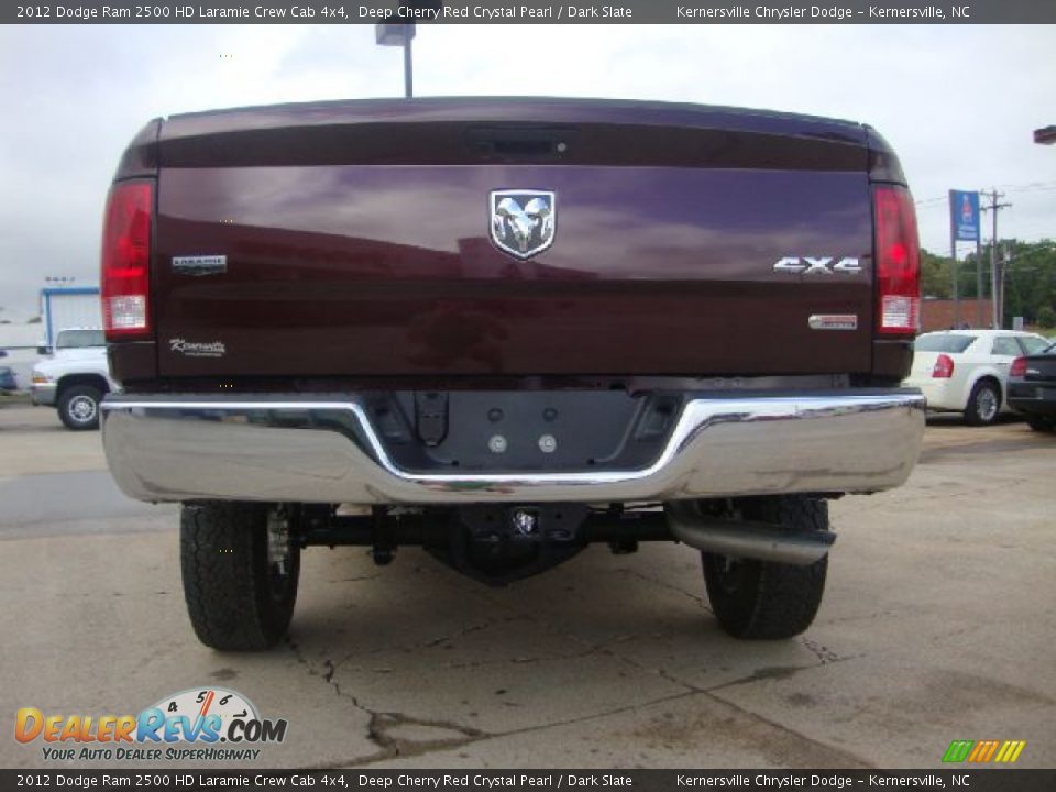 2012 Dodge Ram 2500 HD Laramie Crew Cab 4x4 Deep Cherry Red Crystal Pearl / Dark Slate Photo #3